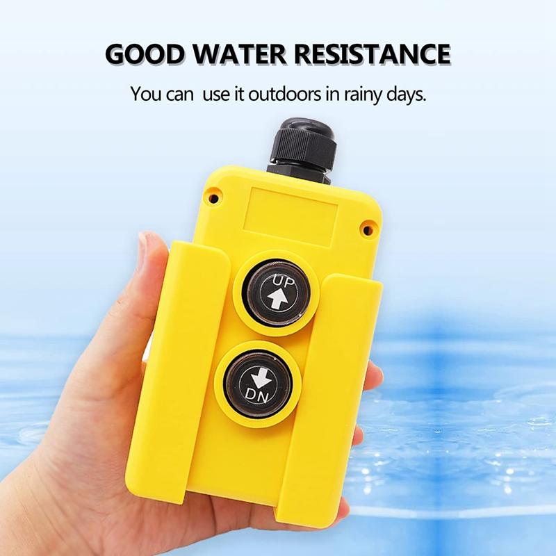 Dump Trailer Remote Control Switch 12V DC Up Down Control Switch Hydraulic Pump Power Acting Lift Unloading Truck XT