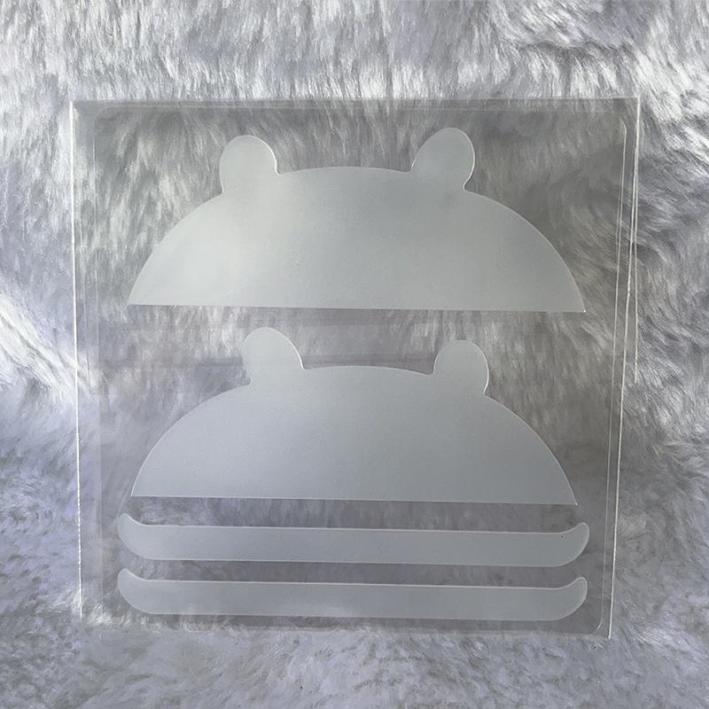 

Lash Lift Ribbons Eyelash Extension Makeup Tools 1 Set Silicon Eye Pads For Lash Lifting Reusable Eyelash Perming Silicone Pad прозорий