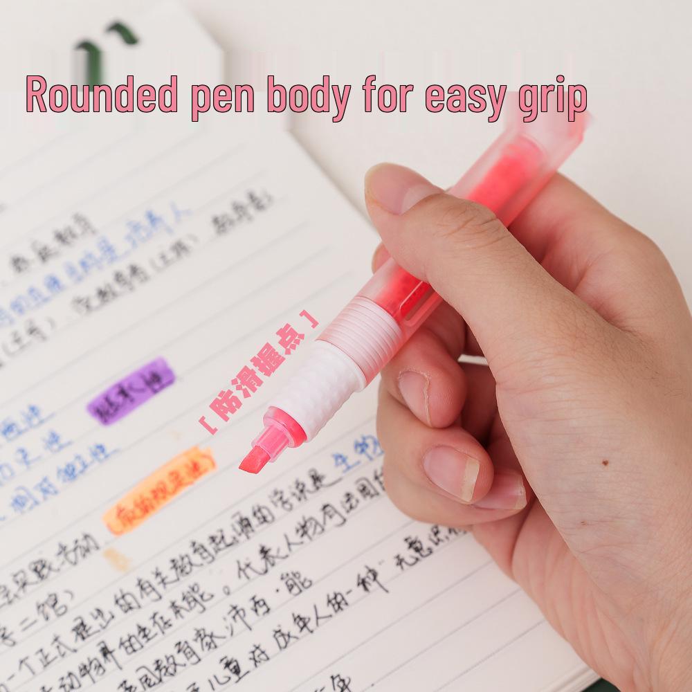 KOMI Creative Cute Rabbit Highlighter Pen - Fluorescent Ink for Drawing and Marking Key Points
