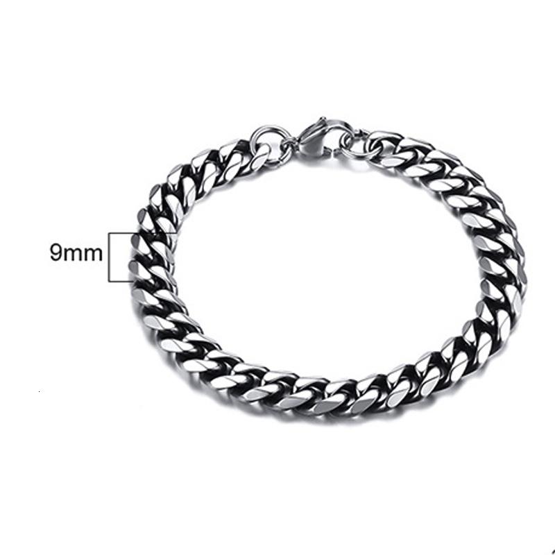 Classic Thin Cuban Chain Bracelets for Men Women,Stainless Steel Chunky Curb Chain Wristband,Classic Metal Jewelry Gift