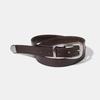 Western Round Square Belt (T010_brown)