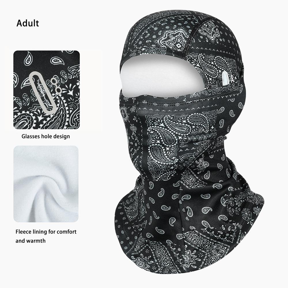 New Parent Child Cycling Beanies Men Women Winter Warmer Full Face Mask Cover Sports Thermal Mask Helmet Liner Ski Balaclava Cap