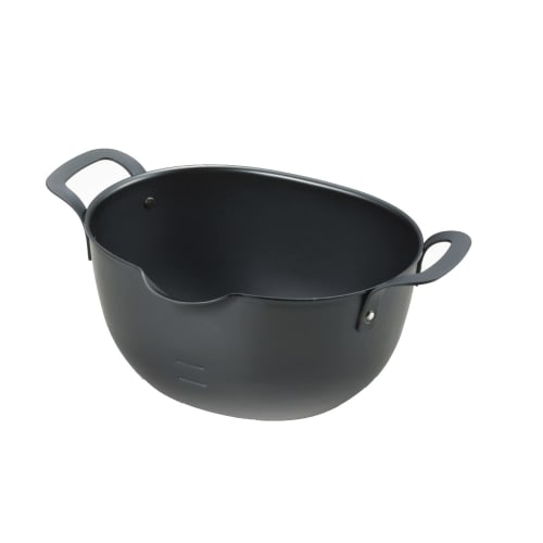 Yoshikawa Aikata Jernfrityrkoker, Oval, Induksjons- og Gasskompatibel, Tsubame-Sanjo, med Praktisk Hellekant, PD3023