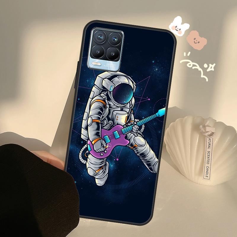 

Художественный чехол Космос Космонавт Для Realme C63 C61 C55 C51 C53 C25 C65 C67 C71 C75 11 12 13 14 15 Pro Plus GT6 GT7 Pro Realme 15 Pro