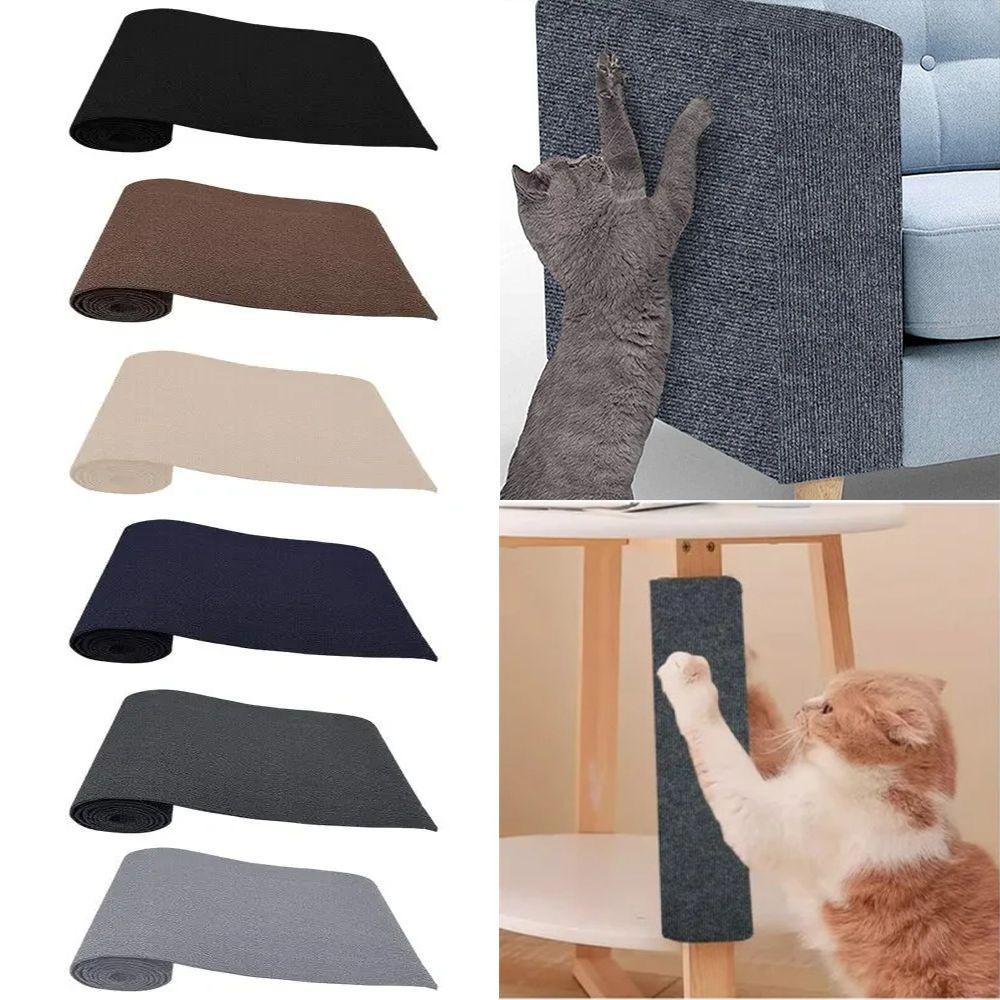 Self-adhesive Cat Scratching Mat Board Sofa Furniture Protector Claw Care Cat Scratching Board Trimmable Recyclable
