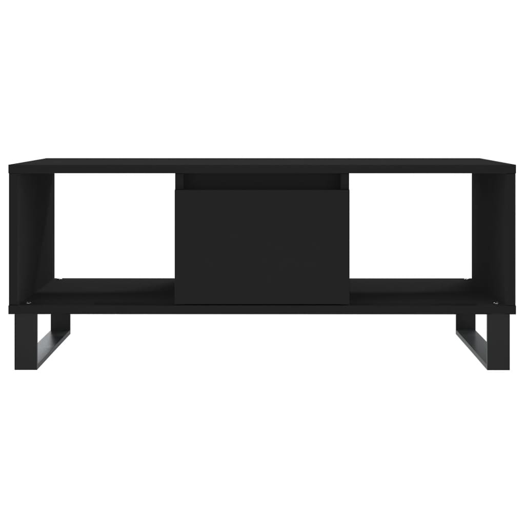 Coffee Table Black 90 X 50 X 36.5 Cm Particleboard