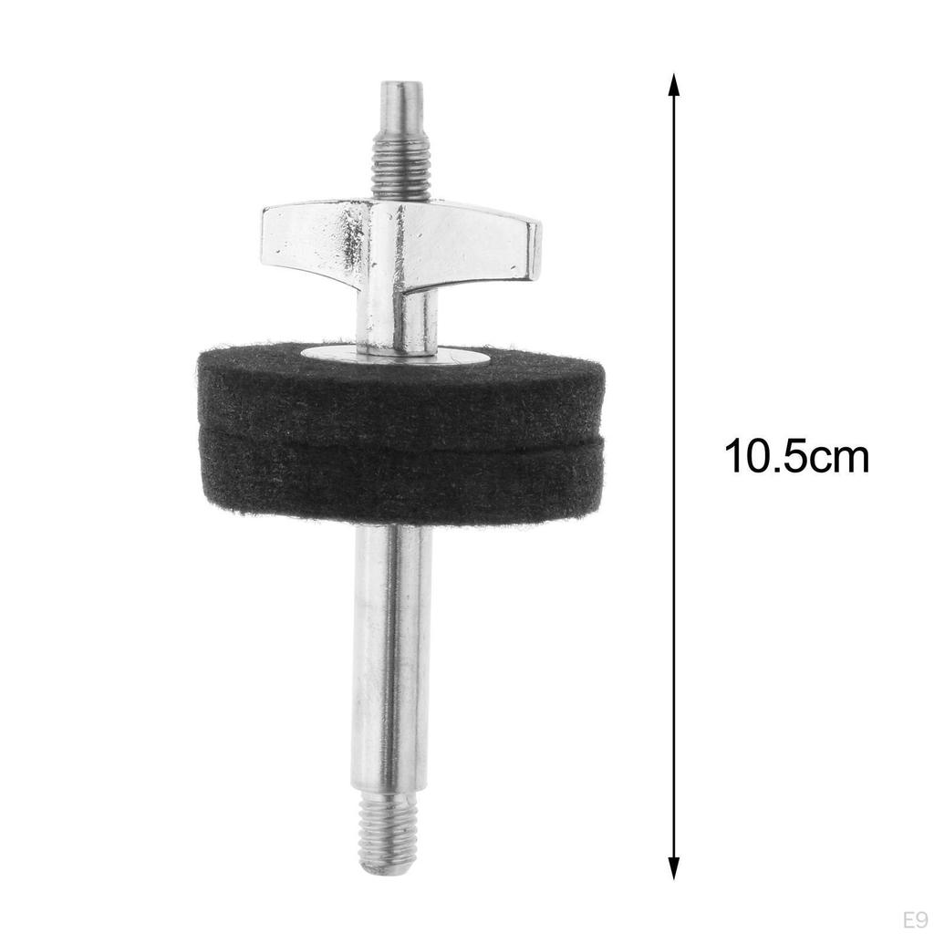 Cymbal Stacker Heavy Duty Holder Mounts Assembly Hi Hat Stand Clutch for Percussion