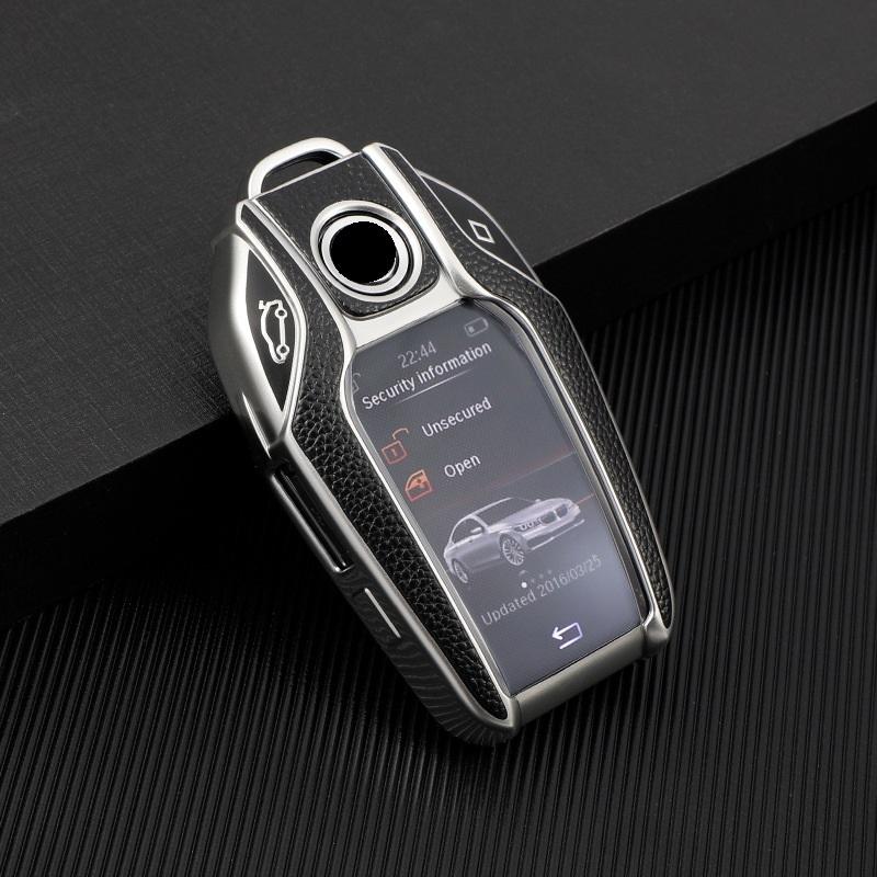 TPU Car Fully Key Case LED Display Key Cover Case for BMW 5 7 Series G11 G12 G30 G31 G32 I8 I12 I15 G01 X3 G02 X4 G05 X5 G07 X7