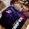T-Terrifier 3 Horror Clown Movie Floor Mat Cheaper Anti-slip Modern Living Room Balcony Printed Bedside Mats