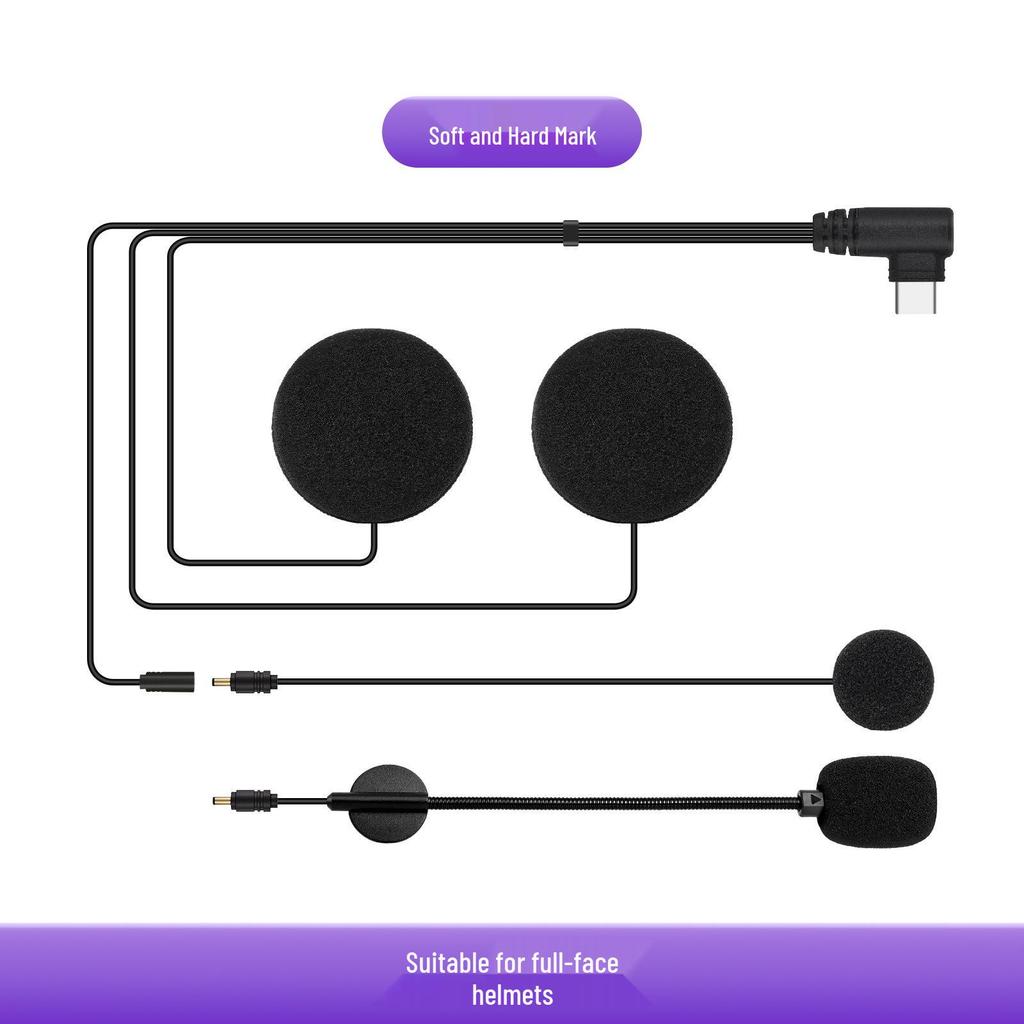 Multifunctional Bluetooth Motorcycle Helmet Headset with 600m Intercom, HD Video Recording, Photography, and Long Battery Life.