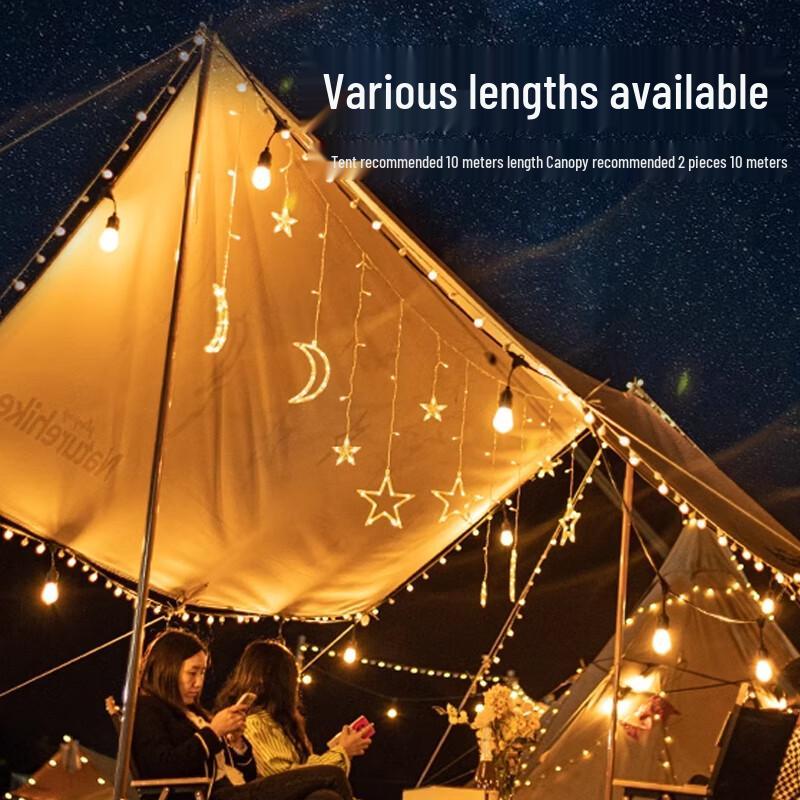 Arctic Wolf Outdoor Camping LED Star String Lights