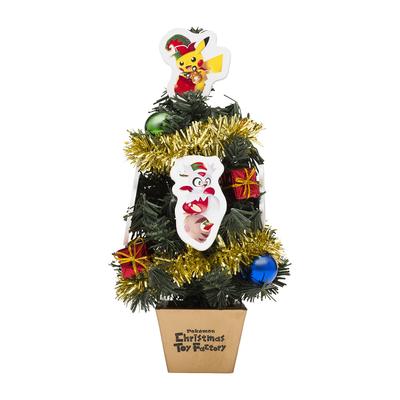 Pokemon Center Original Mini Tree Pokemon Christmas Toy Factory