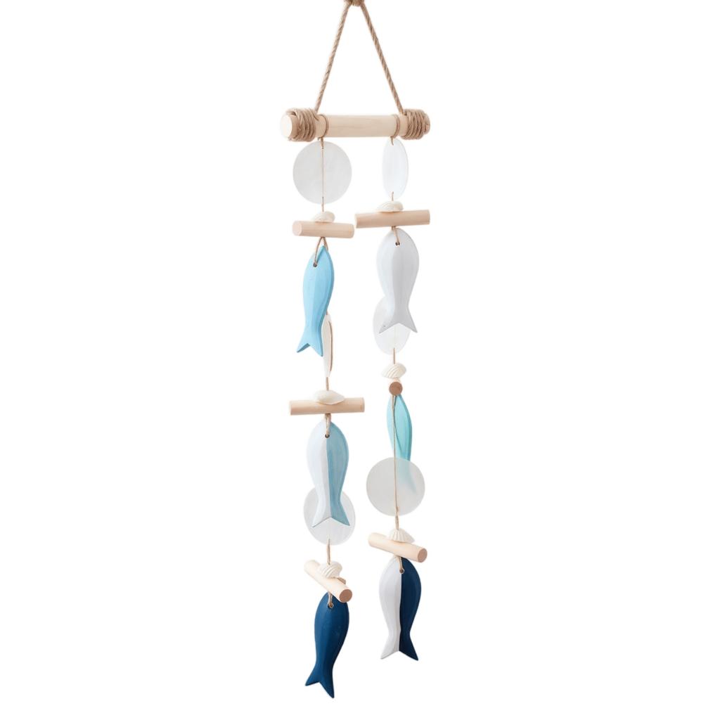 Fish and Wall Hanging Decoration for Beach Theme Home Decor