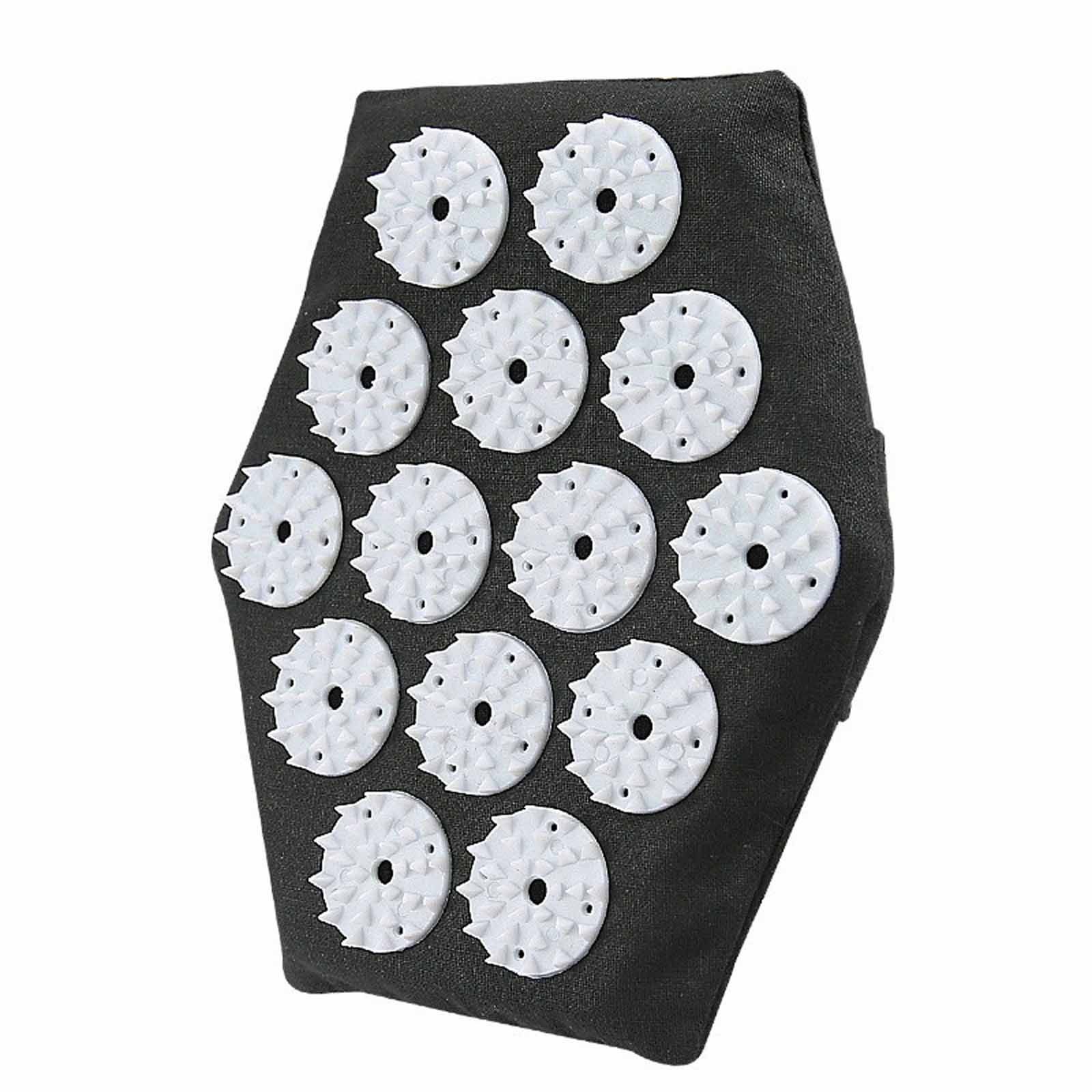 

Home Needle-Punch Acupressure Massage Gloves, Back- Glove Design with Round Buckle, Comfortable Daily Massage Accessory One Size