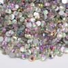 New Misty Rose Colors Glass Rhinestones SS6-SS30 Non Hotfix Crystals Flatback Crystal Rhinestones for Nail Art DIY