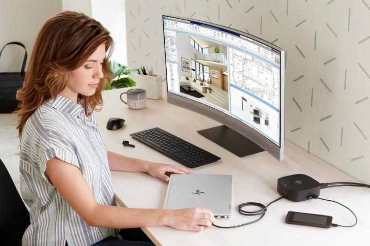 HP USB-C Dock G5 (5TW10AA) Docking station, Black