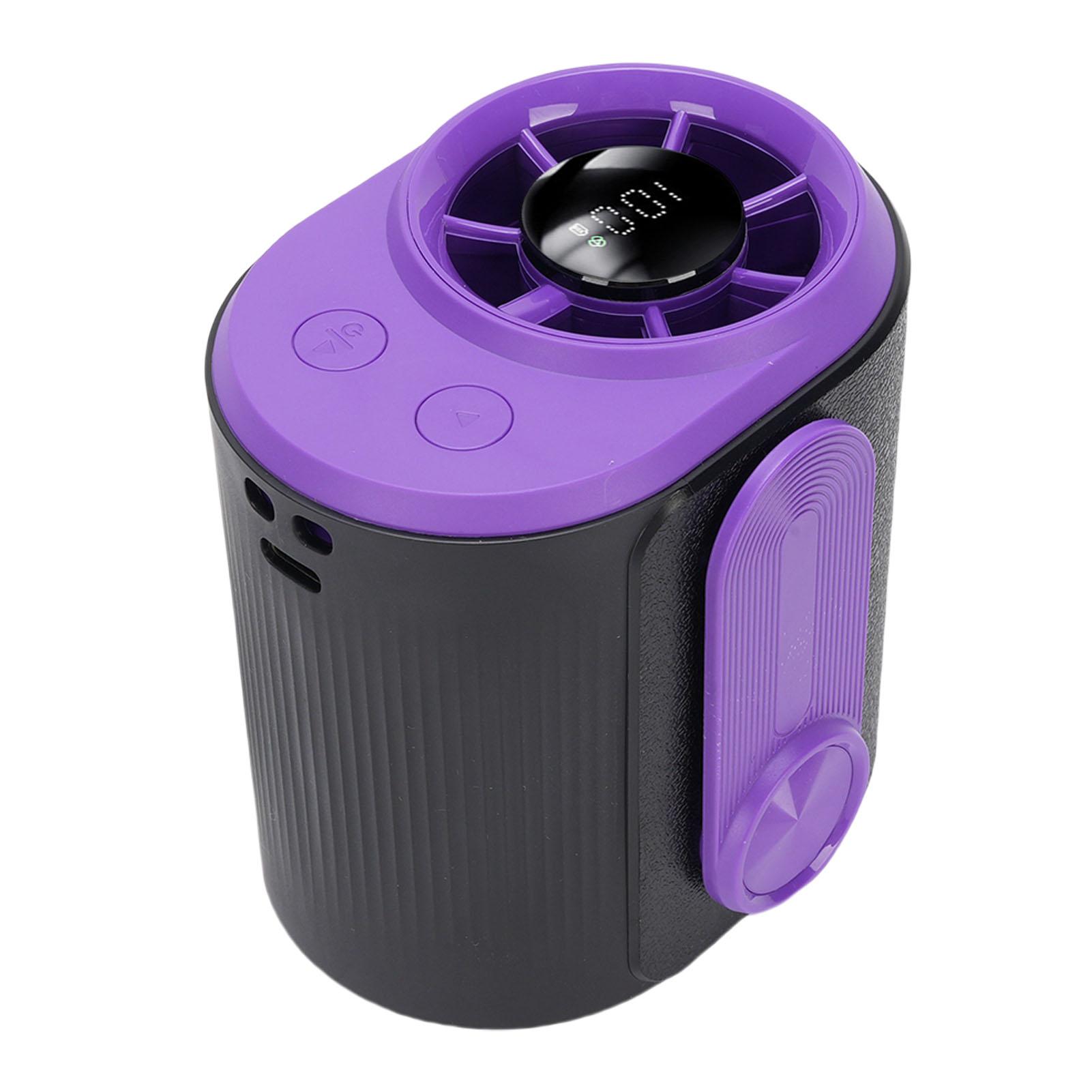 

Натільний вентилятор USB-перезаряджуваний Високошвидкісний Тихий Портативний Вентилятор для шиї зі світлодіодним дисплеєм