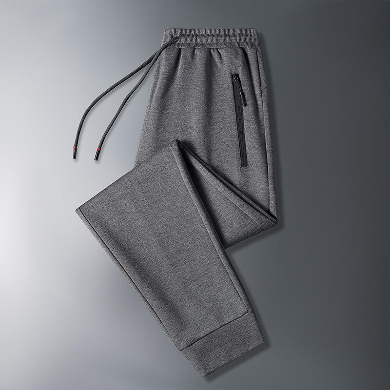 Casual Pants Men's Loose Straight Pants Men's Solid Color Simple Versatile Pants Spring and Autumn Sports