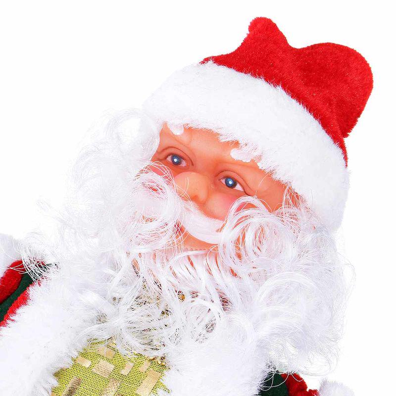 Electric Santa Claus Parachute Turn Circle Acrobatics Plush Toy Christmas Children Toy