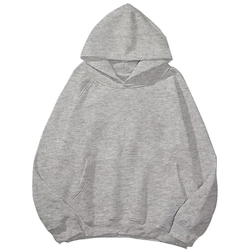 Sudadera con capucha de manga raglán unisex: Sudadera Casual de Color Sólido, Moderna y Versátil