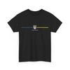 Ucraina Bandiera Ucraina Zelensky Tryzub Maglietta Militare Maglietta Unisex
