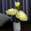 Creative Red Rose Table Lamp - Romantic Night Light for Festivals, Birthdays, Qixi, and Valentine's Day
