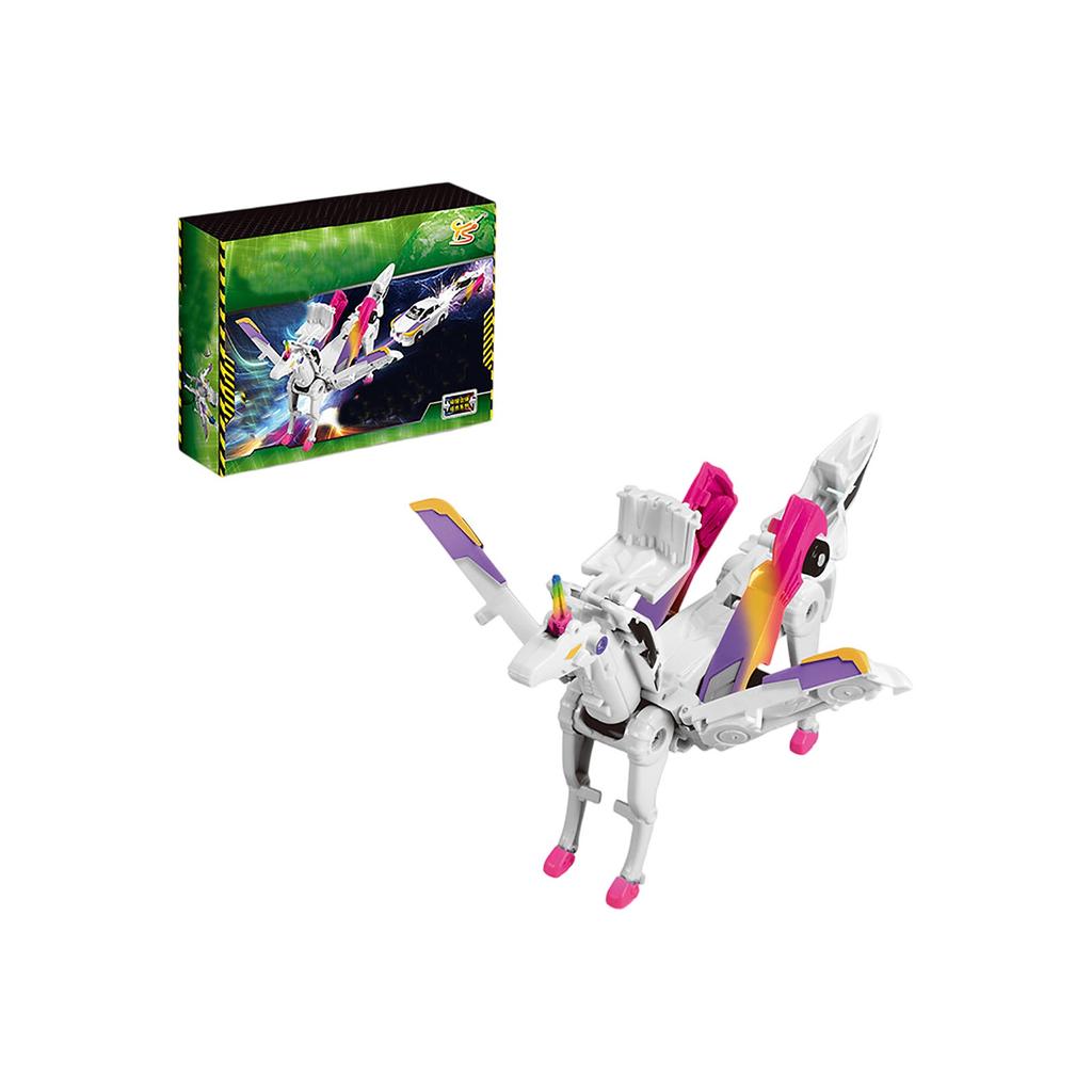 Flying  Fly Horse Kabao Car Two Cars Collision Transformation Combination Transformation Boy Toy