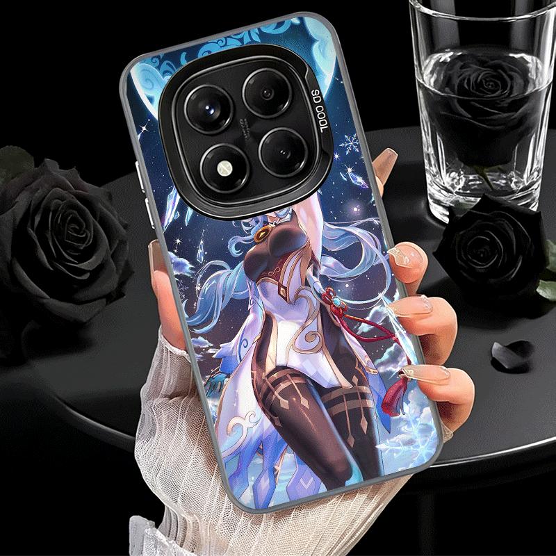 Genshin Impact Ganyu Soft Phone Case for Xiaomi Redmi Note 13 14 15 Pro Plus 12S 12 11S 11 11T 10S 10 Shockproof Cover Back Shel