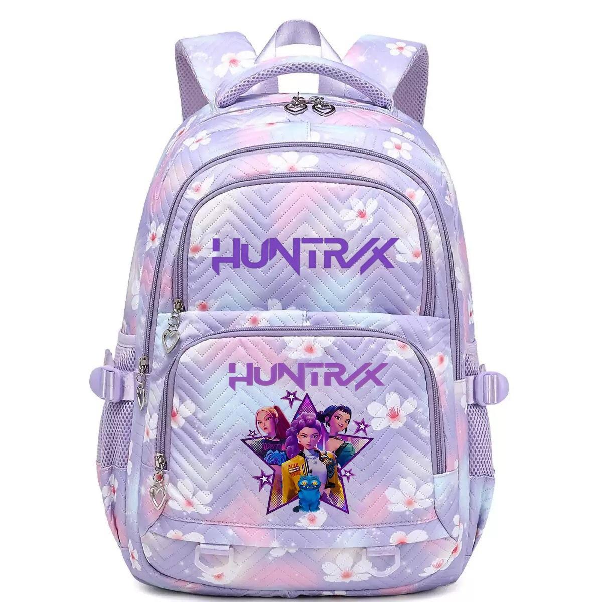 Witch Hunter Student School Bag Boys Girls Colored Sweet Backpack Campus Large Capacity Breathable Backpack