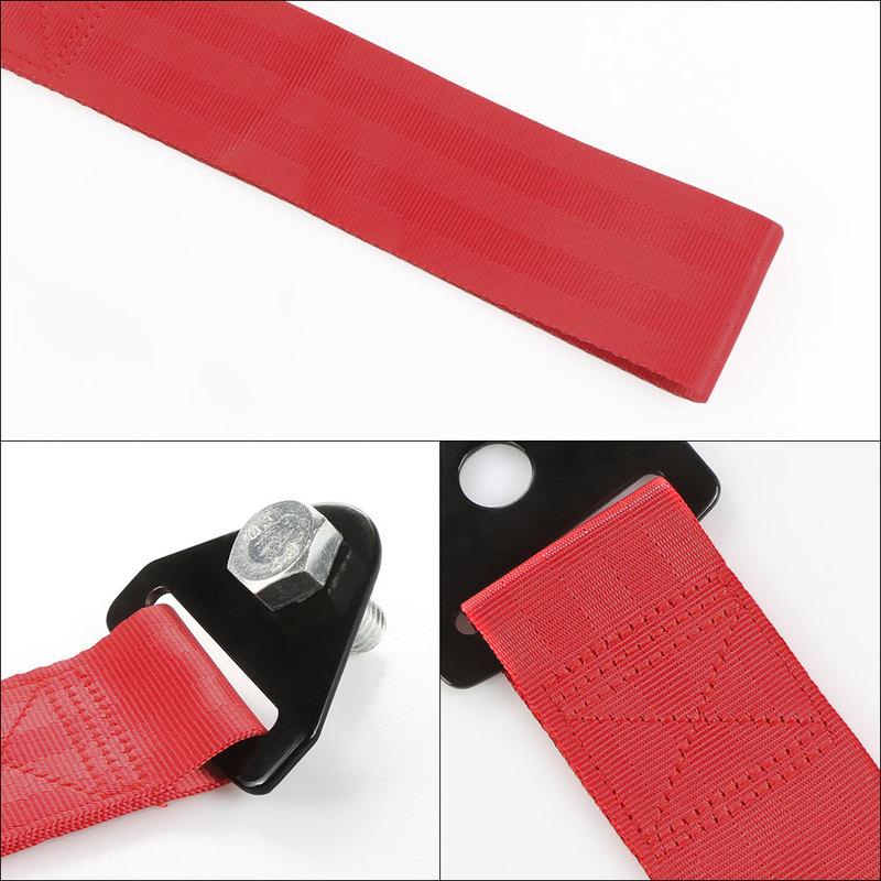 Car Decorative Tow Rope For Suzuki Jimny Swift Grand Vitara Ignis Alto Baleno SX4 Samurai S-Cross Celerio Ertiga Ciaz Equator