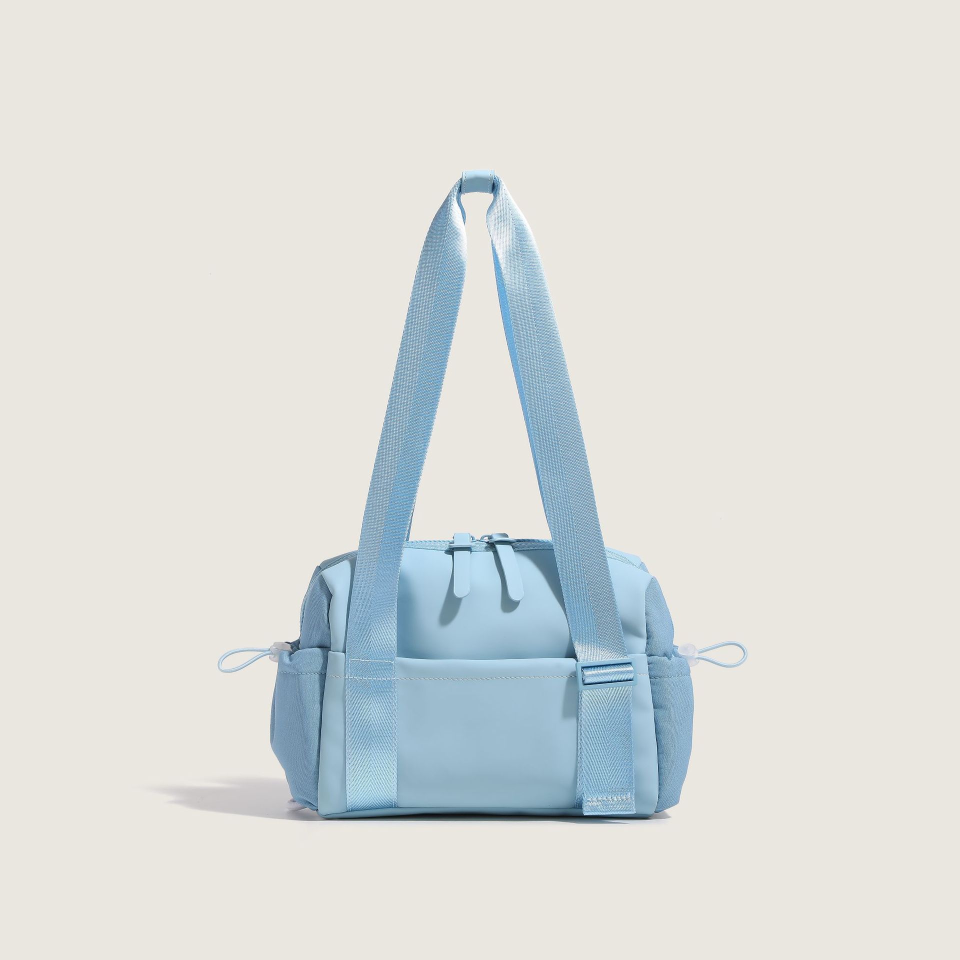 

Нейлоновая Сумка-Тоут Косметичка Модная Косметичка для Хранения Средств по Уходу за Кожей Сумка на Молнии через Плечо Диагональная Сумка синий