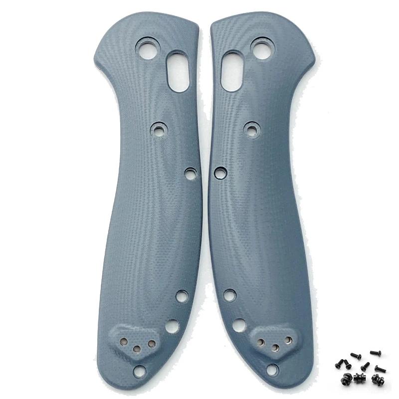 DIY Nakładki na rękojeść Materiał kompozytowy G10 Ręcznie robione Części narzędziowe Domowe Ręczne Nóż motylkowy BM 550 / 551 Rękojeść ze śrubami wału wsporczego Akcesoria