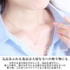 PLUSTER Diamond Necklace for Platinum Magnolia Solitaire Natural PT900 40cm Box Popular Birthday Day Plaster Jewelry Women, (0.10ct Diamond), Chain,