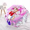 1pc Sailor Moon Automatic Folding Personality Personality Umbrella, Portable Collapsible Design, 8-Rib Iron Frame, All-Season Casual Outdoor Accessory
