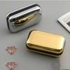 Portable Reading Glasses Box Stainless Steel Presbyopic Storage Case Simple Eyeglass Case  Travel