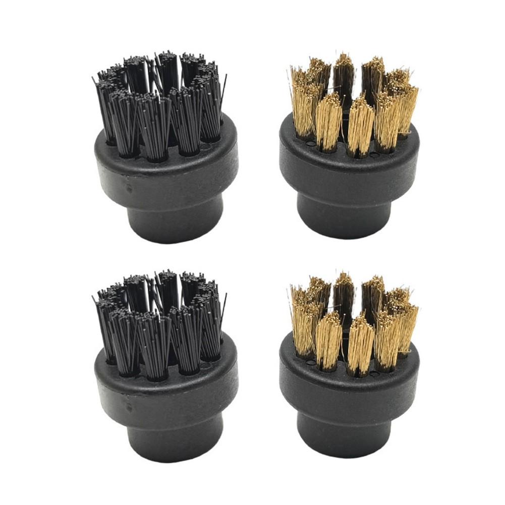 Accessory Kit Round Brush Steam Cleaner Copper Wire Brushes