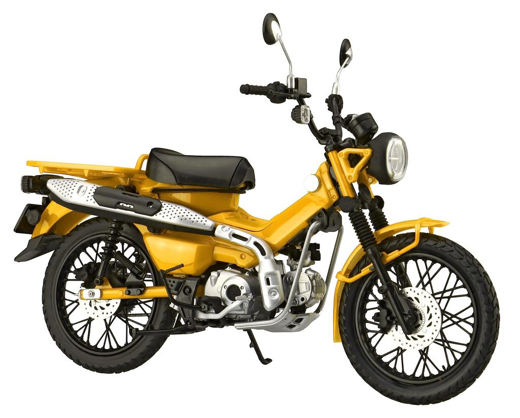 Fujimi Model NEXT Series Honda CT125 Matt Honningfarge Plastmodell (FUJIMI) 1/12 Nr.10 (Jegerunge) Sennepsgul/Tilpasset versjon