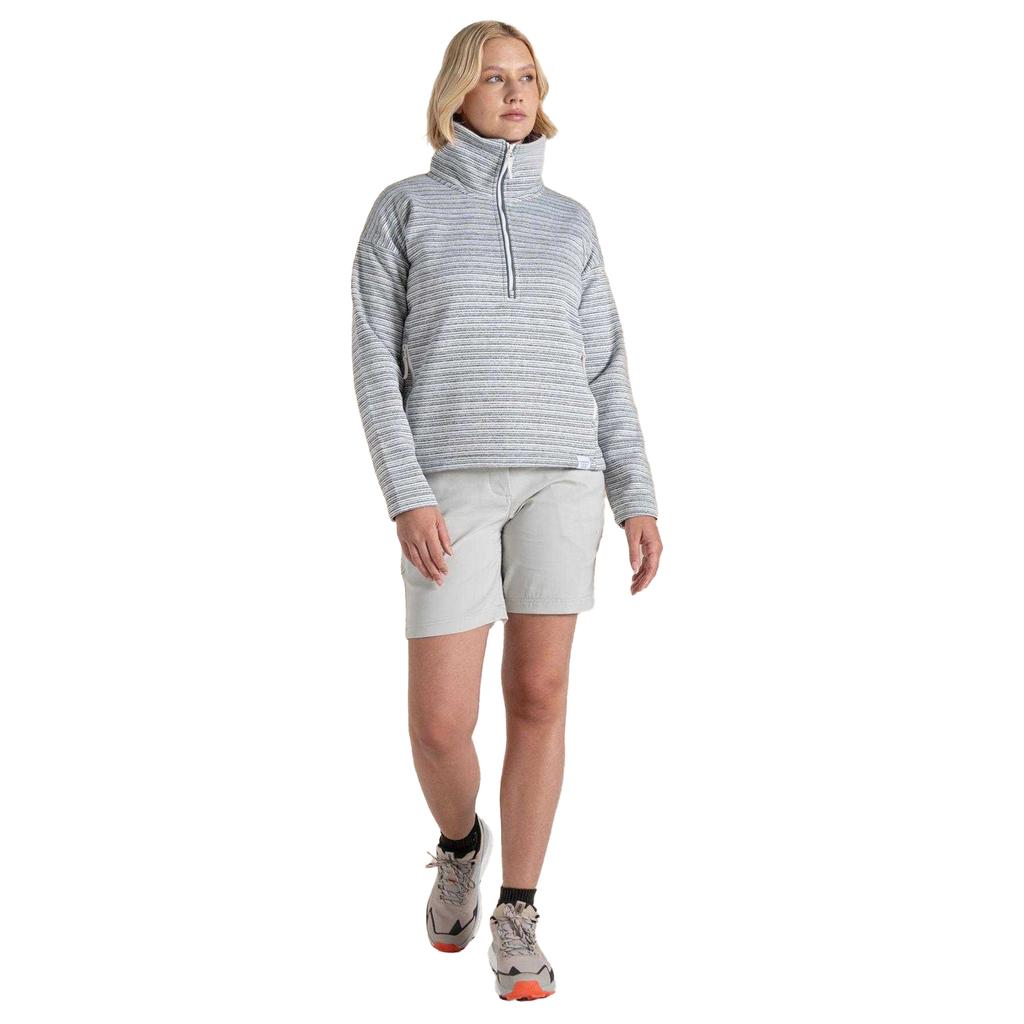 CRAGHOPPERS Womens/Ladies Daisy Striped Long-Sleeved Sweatshirt