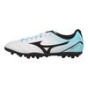 Mizuno Folgado AS Wide Lace-Up AG (Rubber Short Studs) Shock Absorbing Durable Impact Resistant Soccer Shoes Men Soccer Shoes White Blue P1GA229425