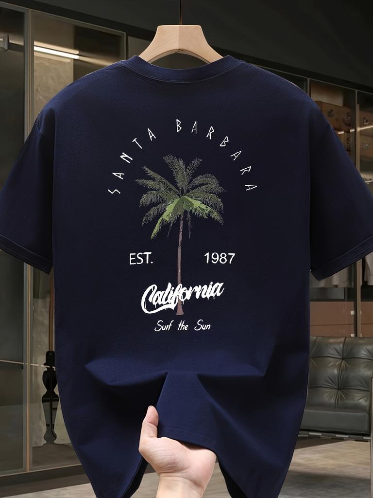 Mens heavyweight 100 cotton graphic tshirt lightweight and breathable comfortable casual wear trendy machine washable