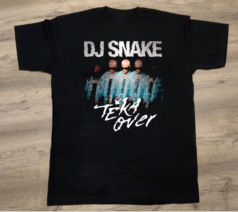 

Trend DJ Snake Black cotton Shirt Full size S5XL Unisex T163 Unisex T-Shirt XXL