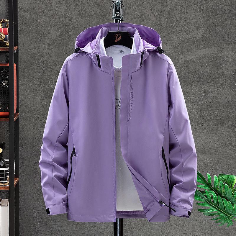 Men's and Women's Waterproof Windbreaker: Spring/Autumn Lightweight, Windproof Outdoor Jacket