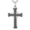 Men's Hot-Selling Three-Layer Cross Pendant Necklace Jewelry