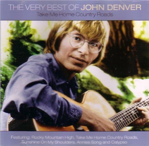 

CD JOHN DENVER - THE VERY BEST OF TAKE ME HOME COUNT KXCD007 Japan Rock Used