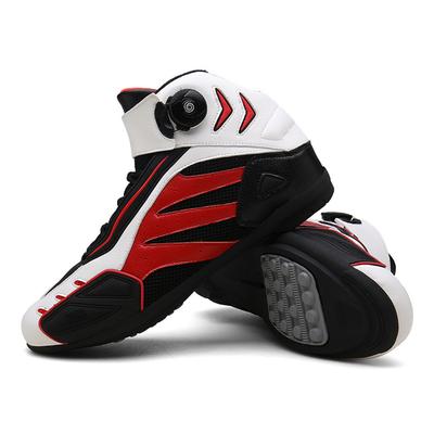 Buty motocyklowe męskie buty z kolcami odporne na zużycie buty motocrossowe oddychające buty motocyklowe antypoślizgowy sprzęt motocyklowy