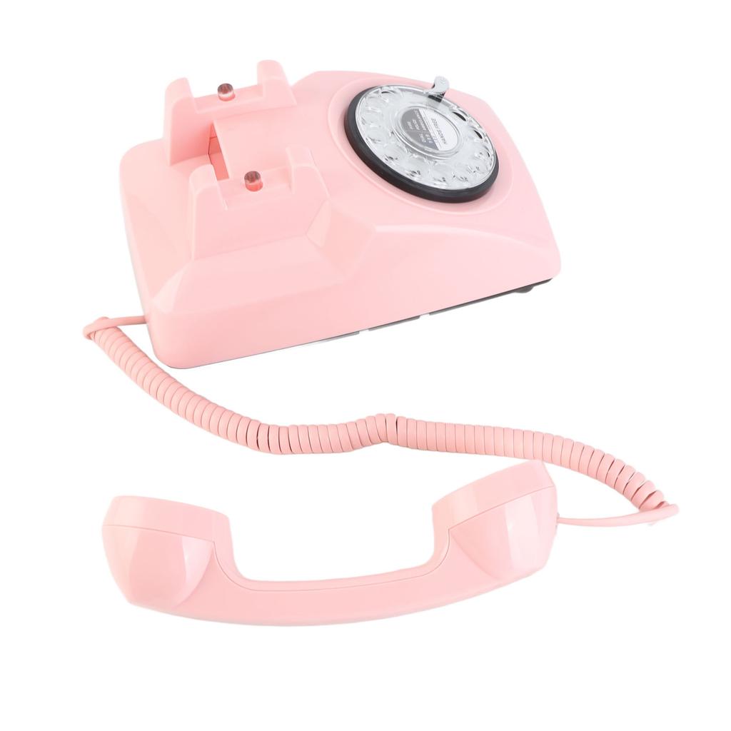 Retro Landline 60s Old Fashioned Wired Fixed Landline Telephone