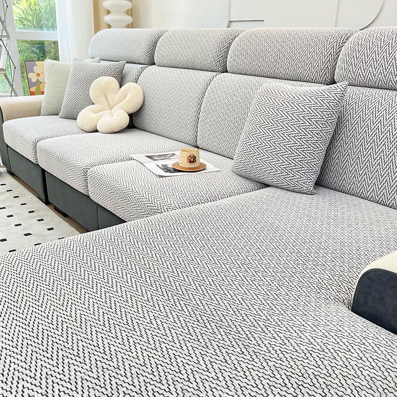 

Универсальный нескользящий чехол на диван и подушку из шенилла, минималистичный дизайн для четырех сезонов Throw Pillow Cover [45*45cm]