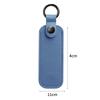 BUBM Portable PU Leather USB Drive Case with Keychain