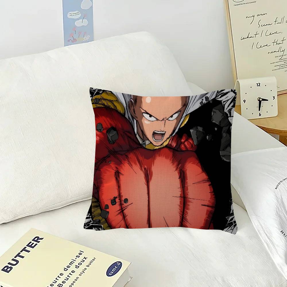 Anime One-Punch logo Man  Personalized Pillow Cover Kids Bedroom Wild Party Decor Pillowcase kid Birthday shower Gift