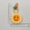 Handmade Halloween Pumpkin Crochet Keychains & Ornaments